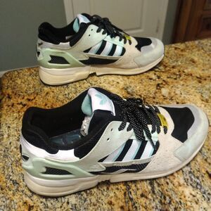 Adidas Originals ZX10000 C Dash Green FV3324 Running Shoes Sneakers Mens Sz 9.5